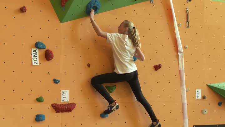 Bouldering je v Tanvaldu oblíbeným sportem